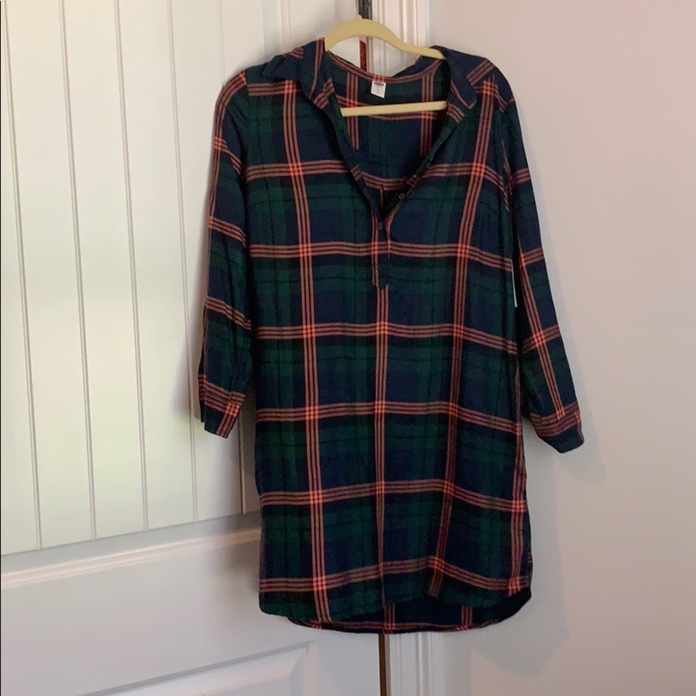 Old navy flannel dress